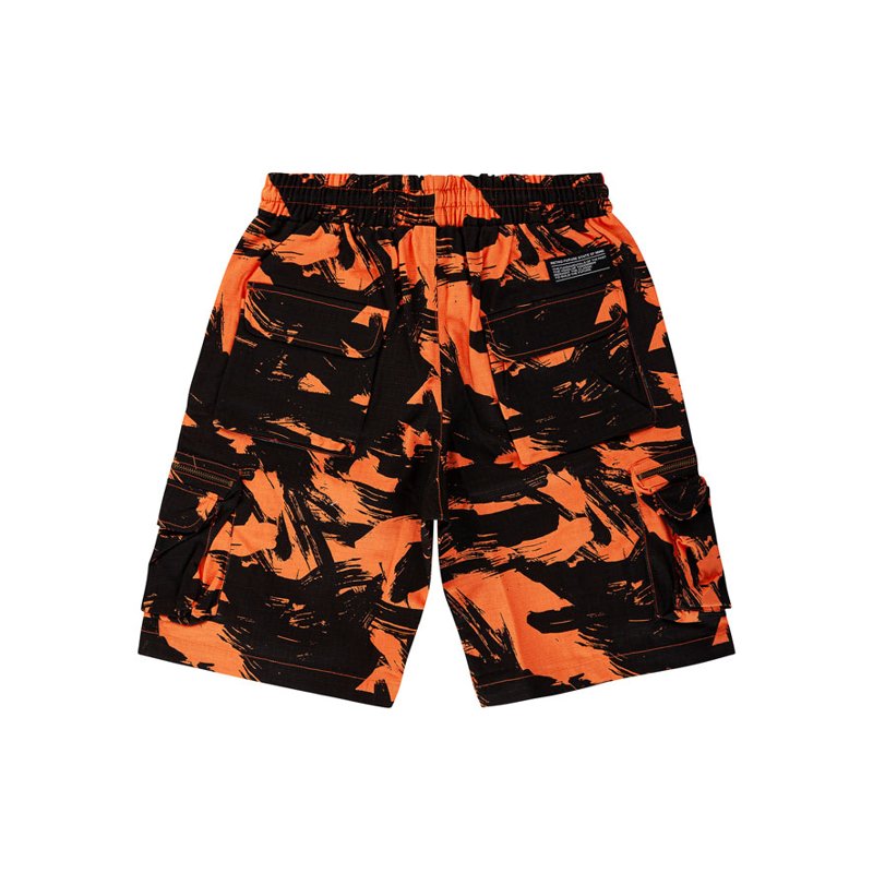 SHORTS - ORANGE/CAMU