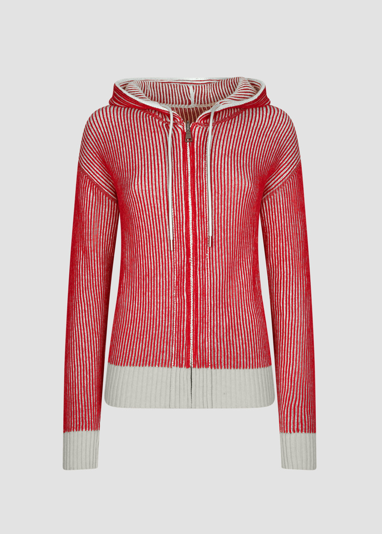 SWEATSHIRT - CORTINA RED+DOLOMITI