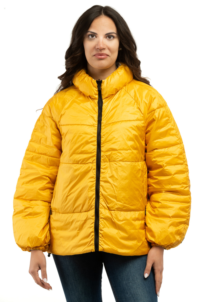 DOWN JACKET - FLOWERS PRINT+MANGO