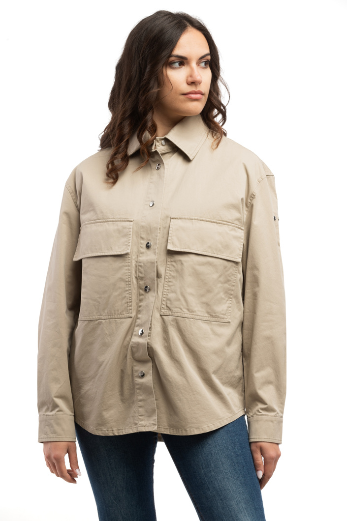 DOWN VEST - STONE
