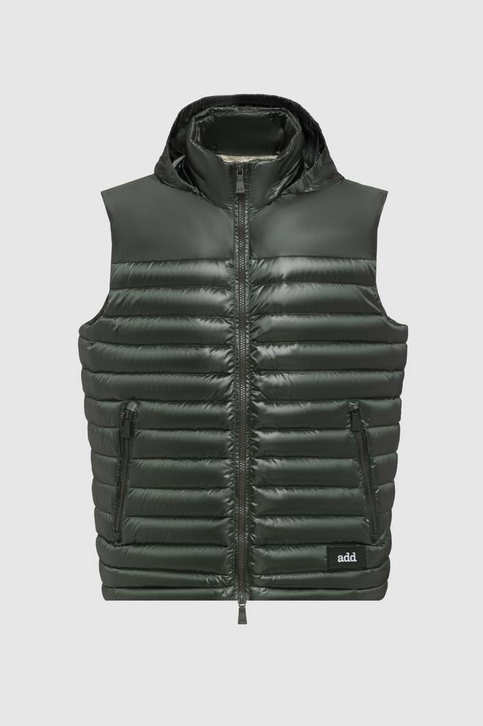DOWN VEST - CLIMBING IVY + HAY