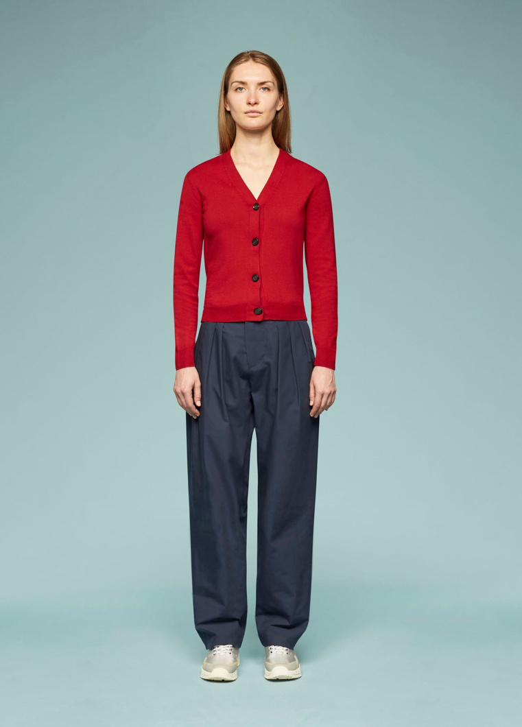 CARDIGAN - CORTINA RED