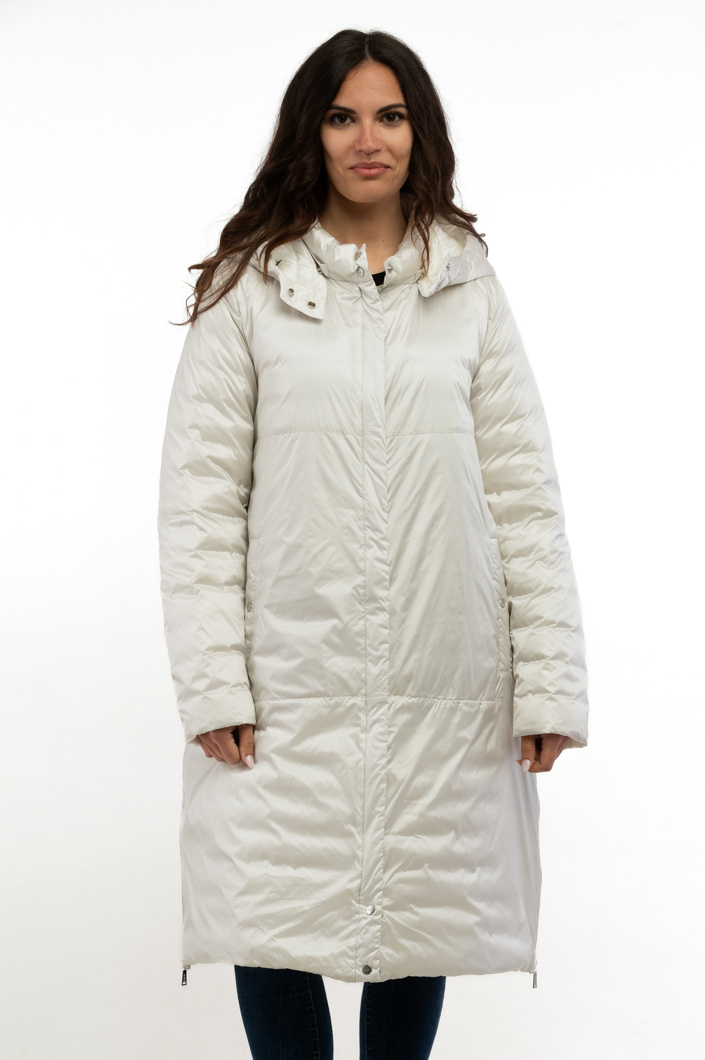 DOWN COAT - PEARL+ WHITE