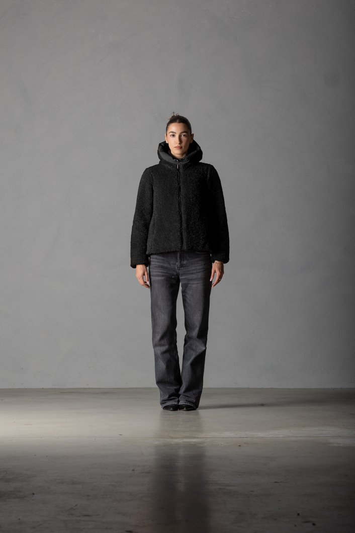 DOWN JACKET - BLACK