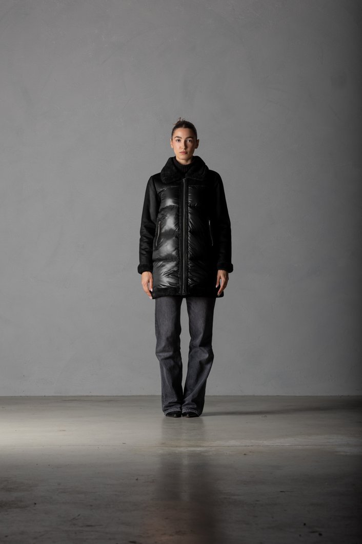 DOWN JACKET - BLACK