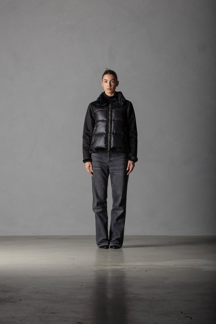 DOWN JACKET - BLACK