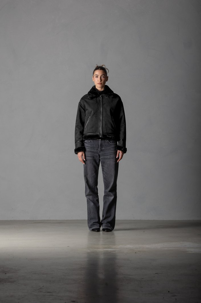 DOWN JACKET - BLACK