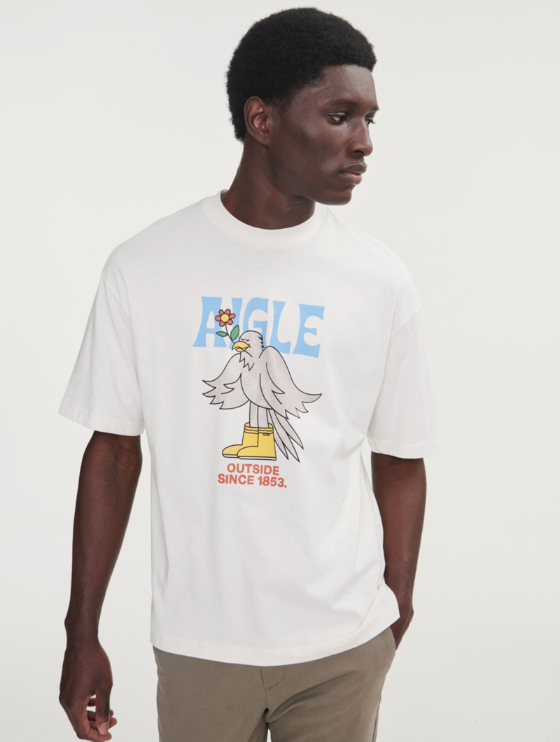 T-SHIRT - LAIT