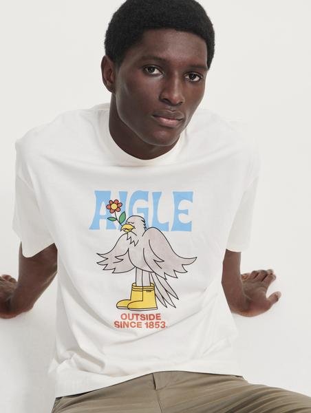 T-SHIRT - LAIT