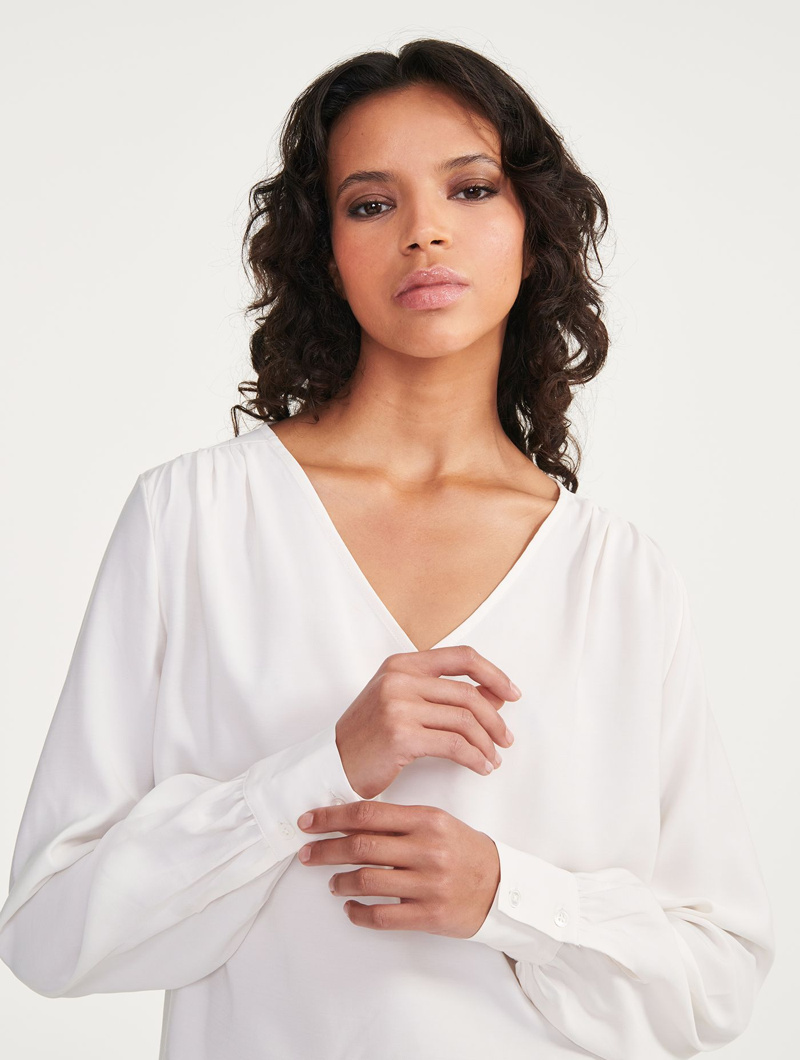 SHIRT SHORT SLEEVE - LAIT