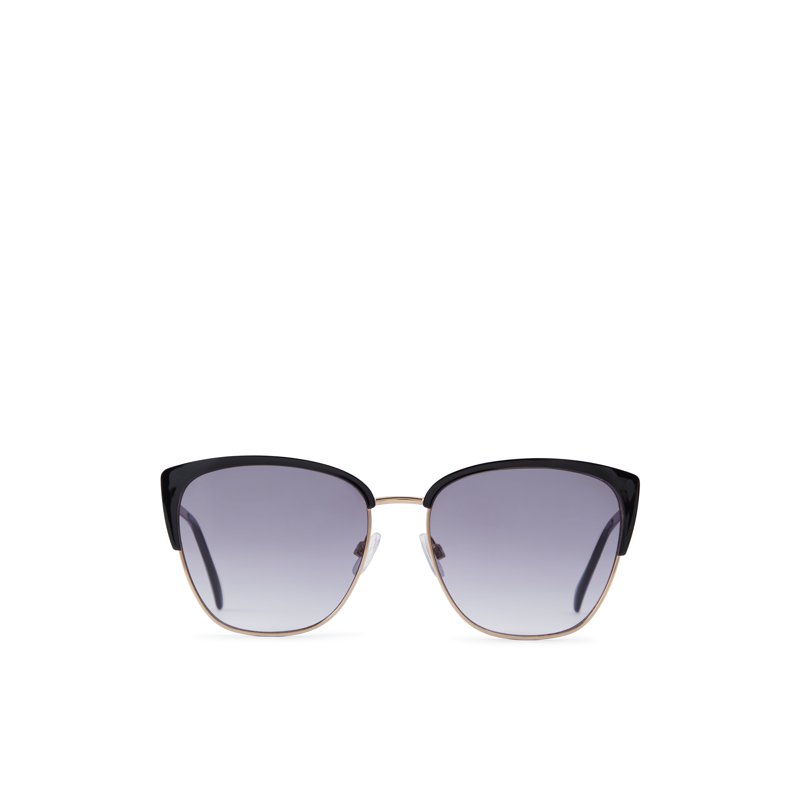 SUNGLASSES - BLACK/GOLD MULTI