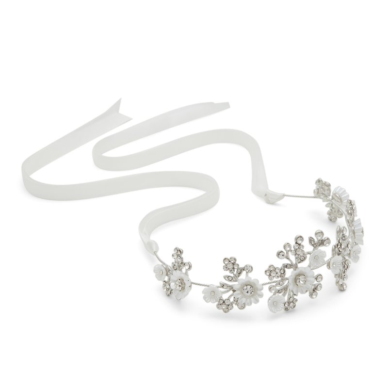 HEADBAND - SILVER/CLEAR MULTI
