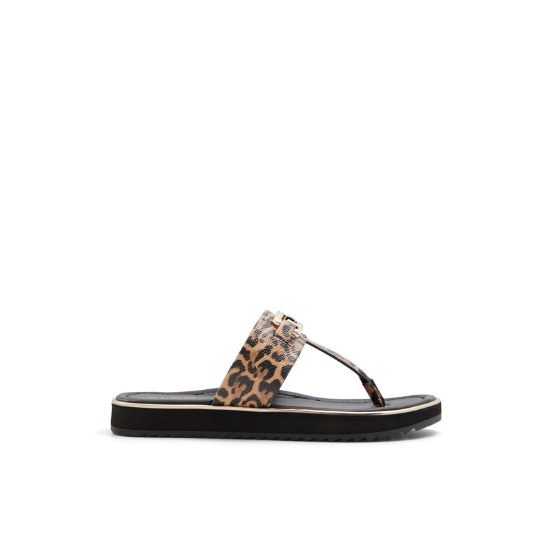 SANDALS - BROWN MULTI