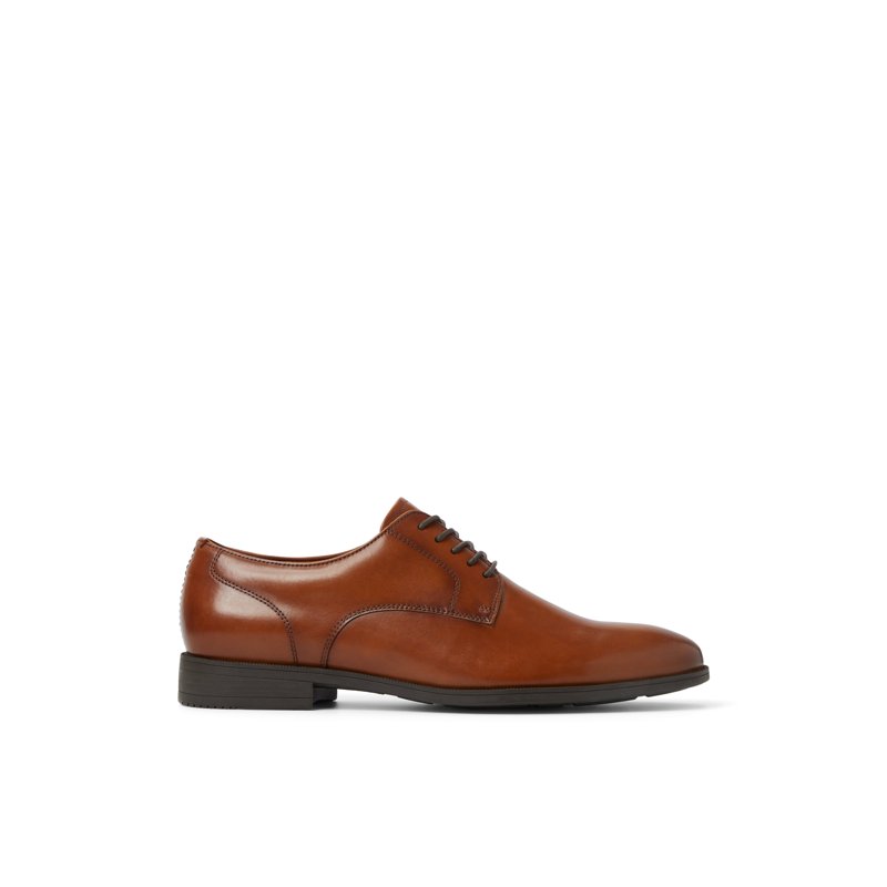 LACE-UPS - COGNAC