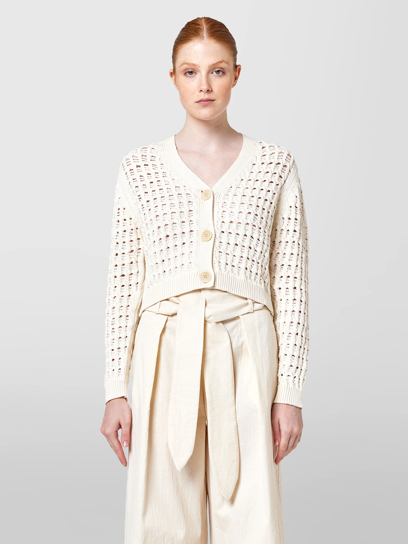 CARDIGAN - LATTE