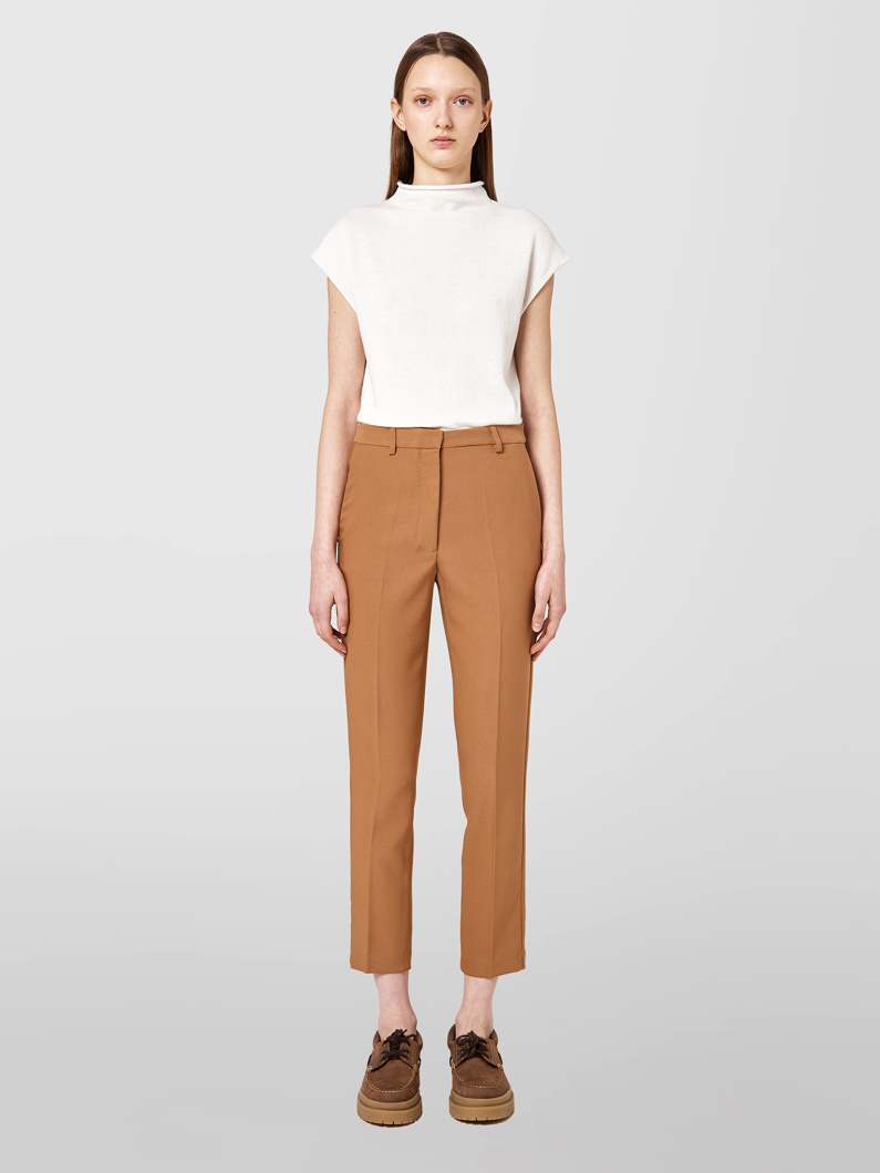 TROUSERS - CAMEL