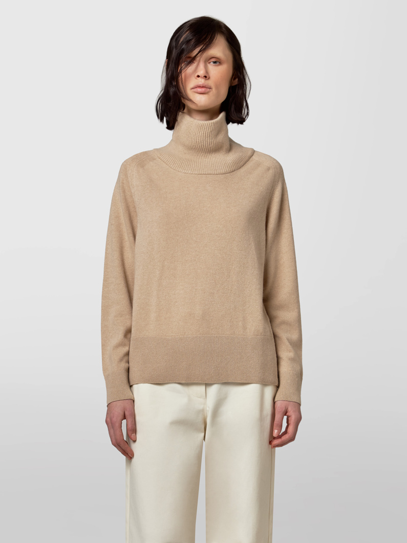 HALF NECK LONG SLEEVE - KASHA'