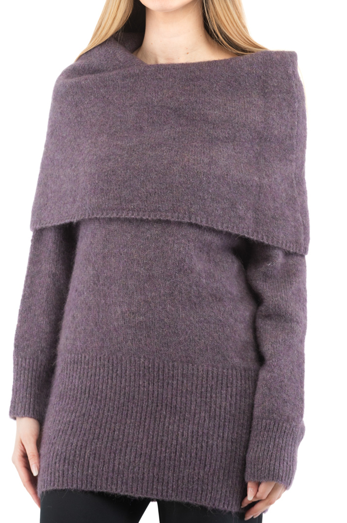 CREW NECK LONG SLEEVE - IRIS