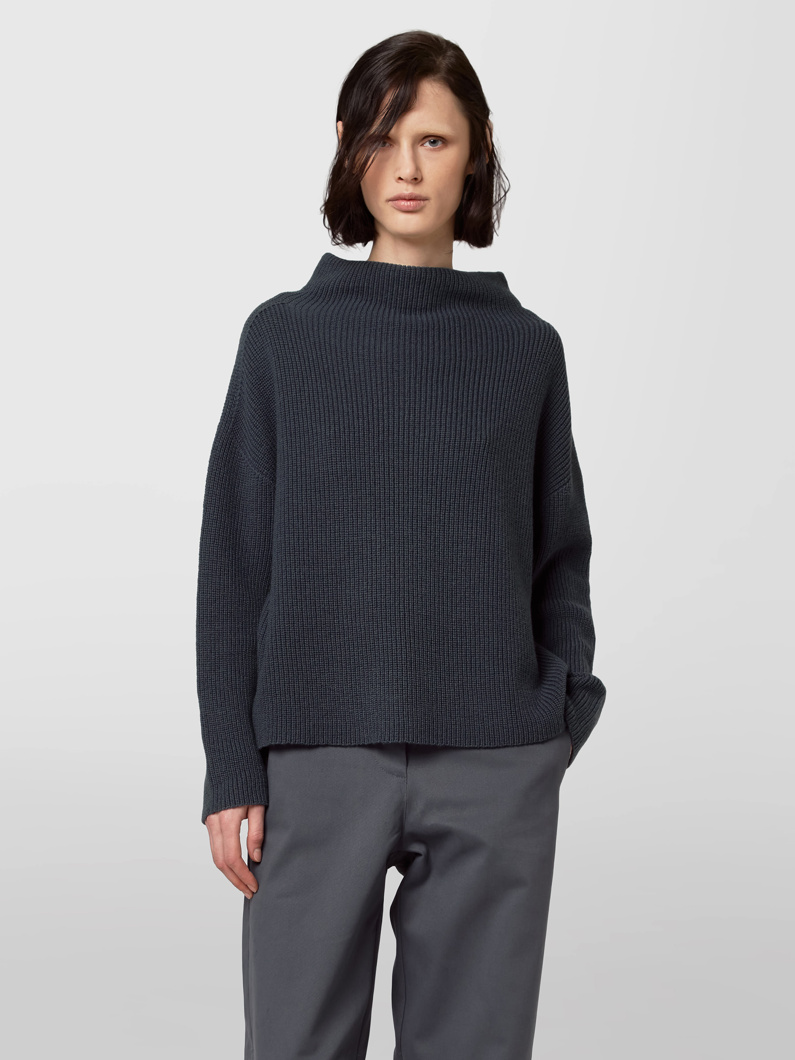 CREW NECK LONG SLEEVE - STORM