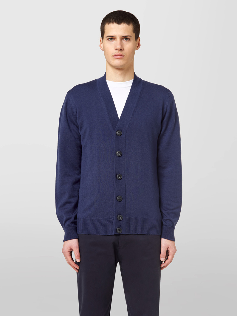 CARDIGAN - MARINO