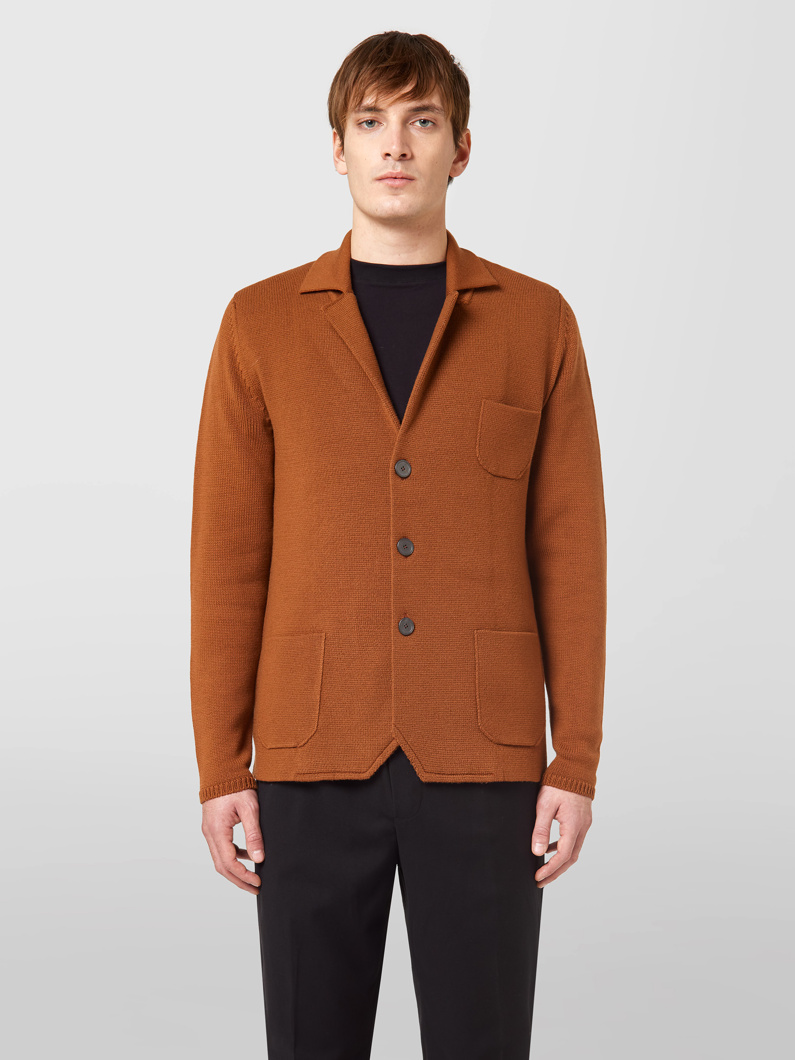 JACKET - TOBACCO