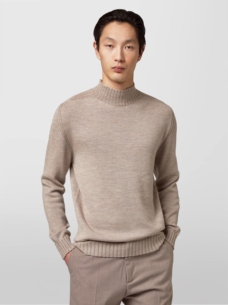 TURTLENECK - BEIGE