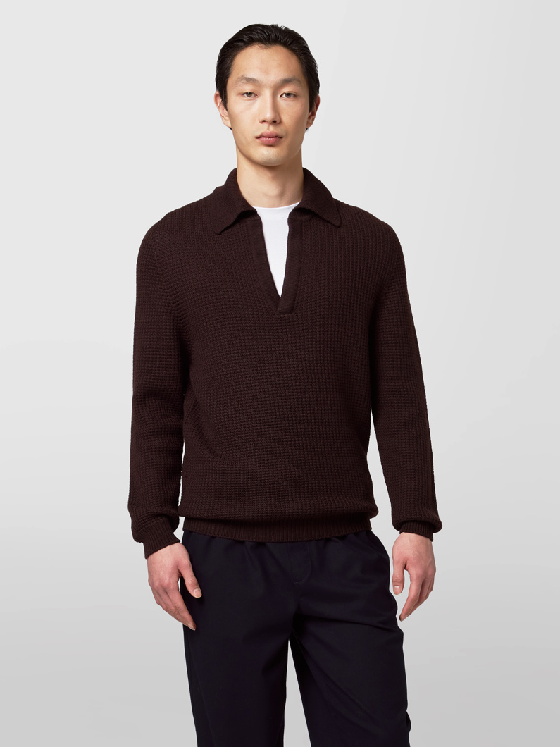 POLO LONG SLEEVE - MORO