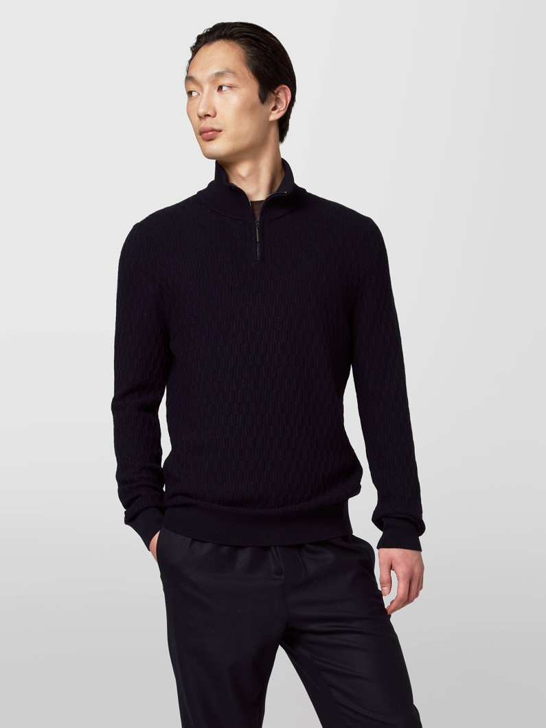 HALF NECK - DARK BLUE
