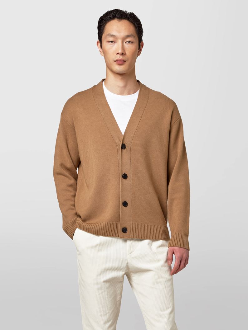 CARDIGAN - BISCUIT