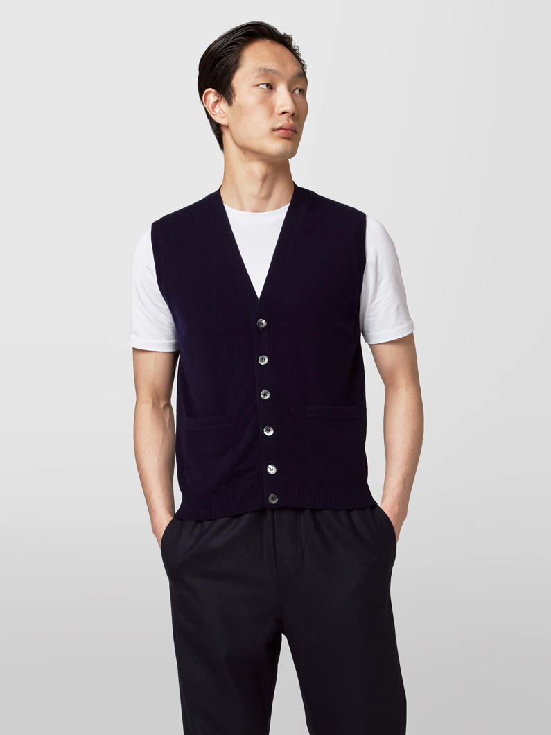 VEST - DARK BLUE