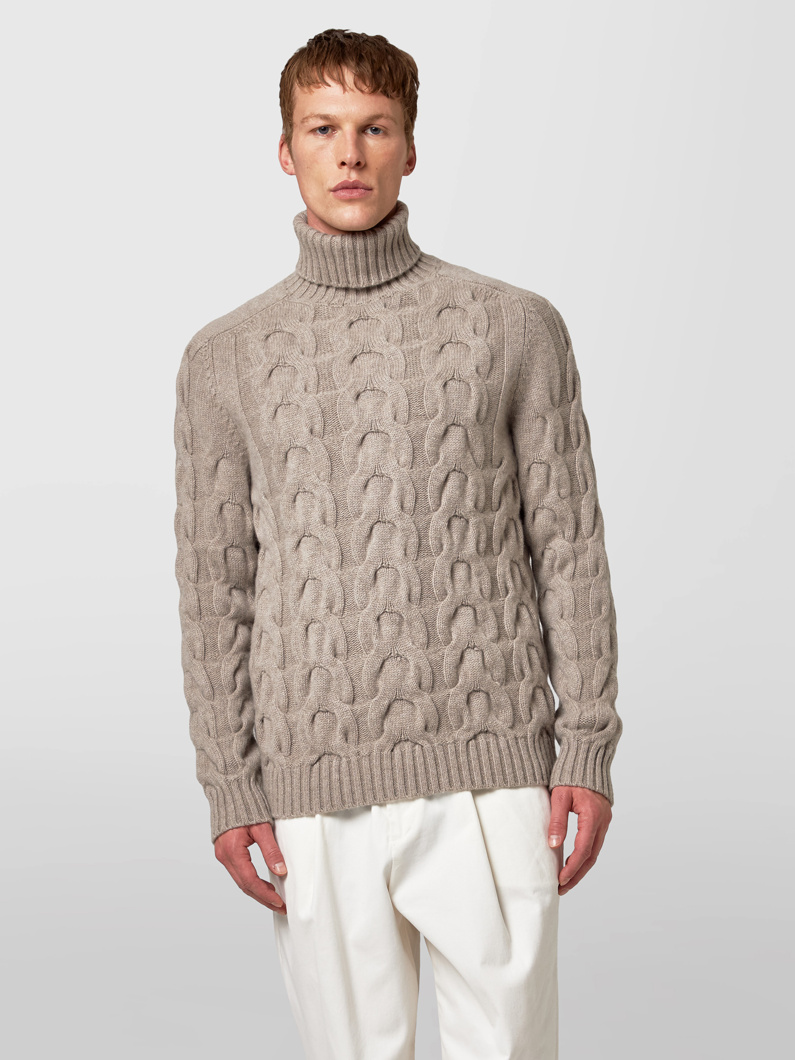 TURTLENECK - GREIGE