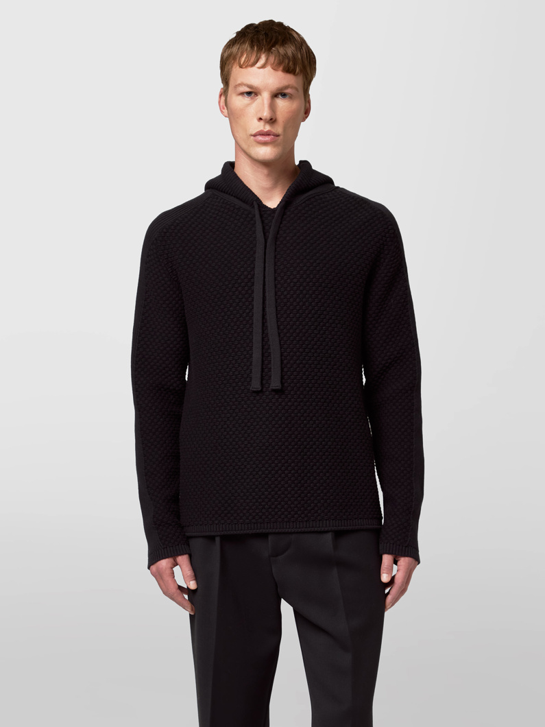 CREW NECK - BLACK
