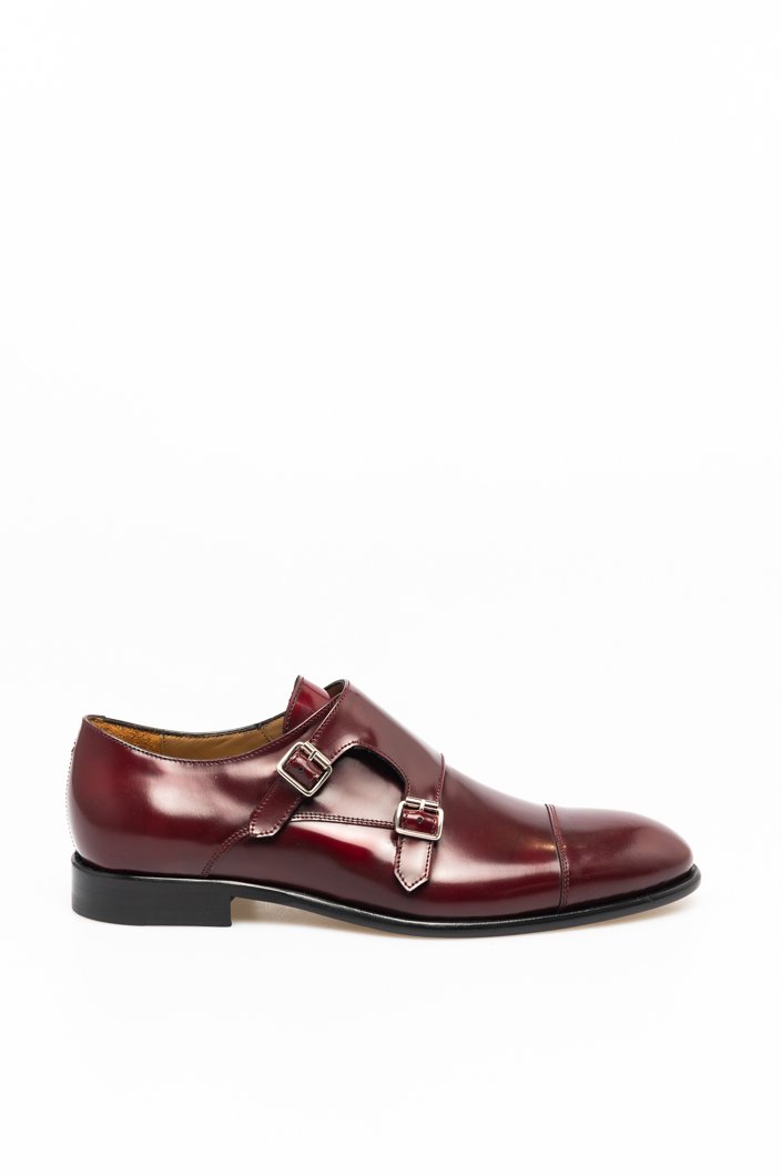 LACE-UPS - BURGUNDY