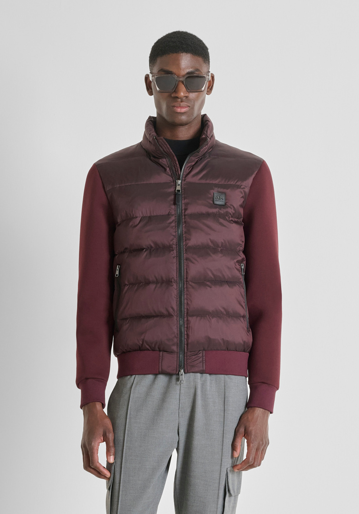 BLOUSON - DARK CHERRY