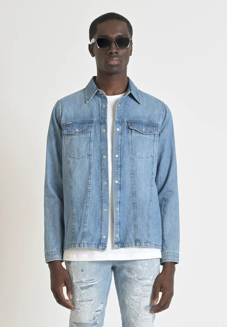 JEANS JACKET - BLUE DENIM