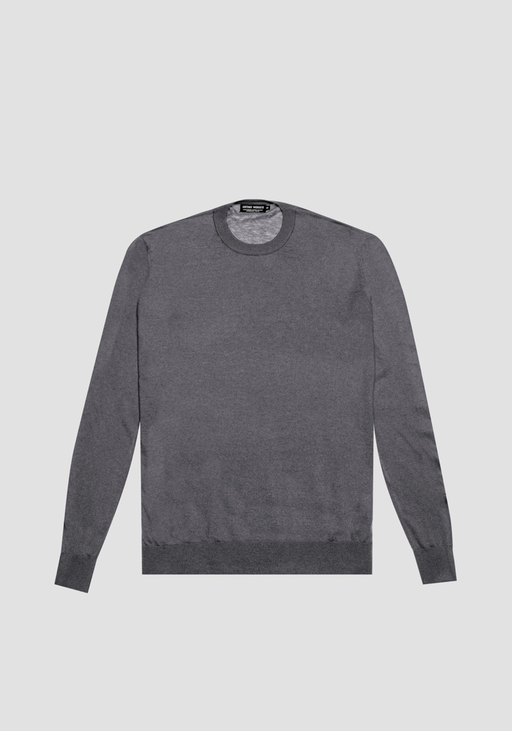 PULLOVER - DARK GREY MELANGE