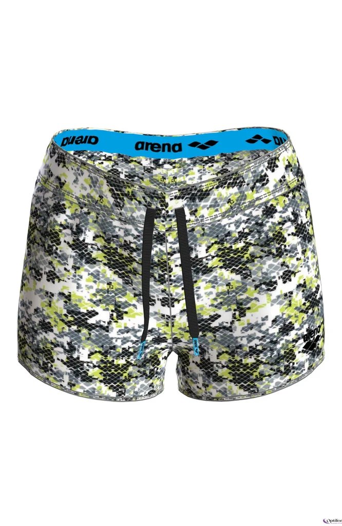SHORTS - CAMOU SOFT GREEN