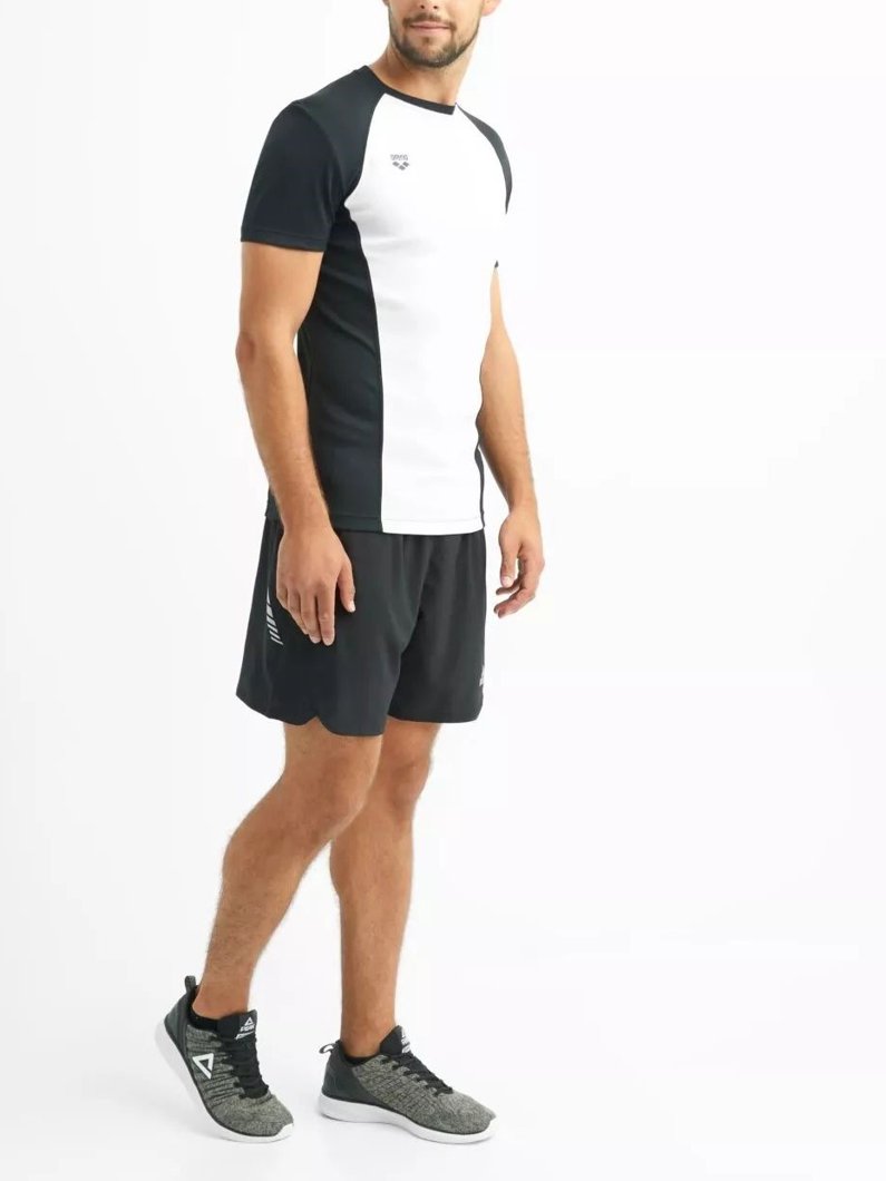 T-SHIRT - WHITE-BLACK
