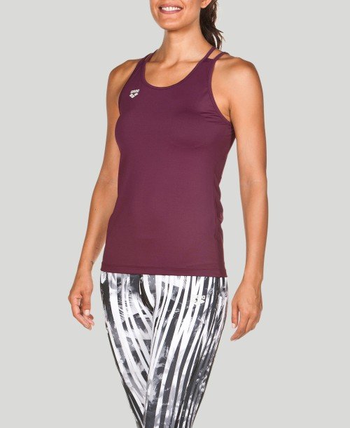 TANK TOP - RED WINE