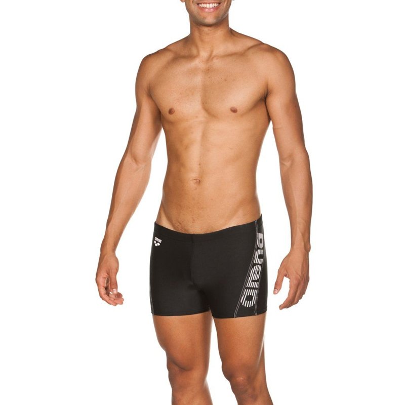 SHORTS - BLACK-BLACK-WHITE