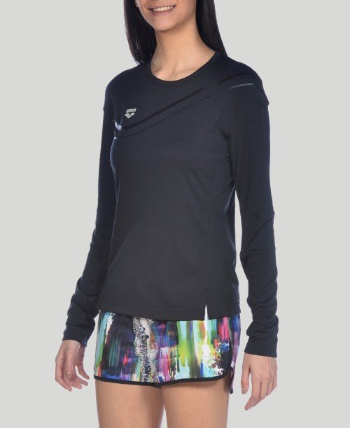 T-SHIRT LONG SLEEVE - BLACK
