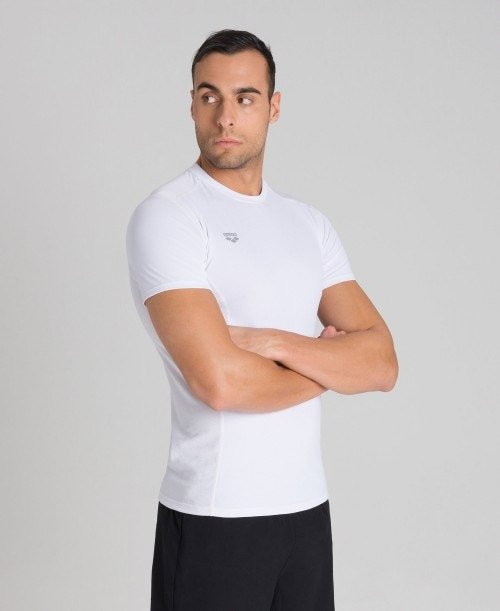 T-SHIRT - WHITE-LIME SODA