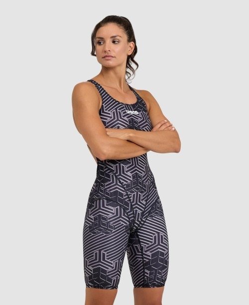 SWIMSUIT - BLACK MULTI