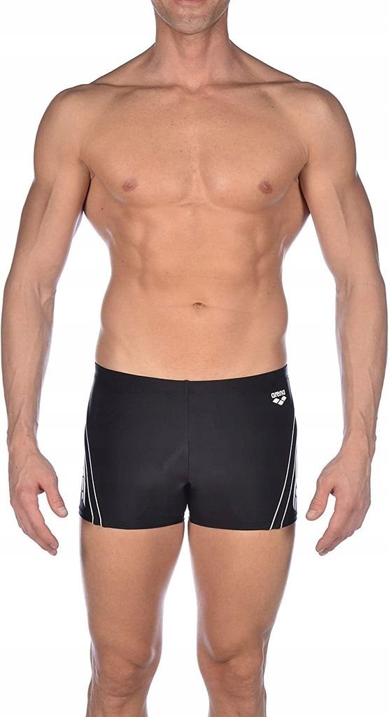 SHORTS - BLACK-WHITE-WHITE