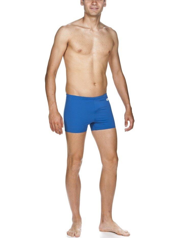 SWIM BOXER - ROYAL-WHITE