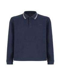 POLO LONG SLEEVE - BLU SCURO
