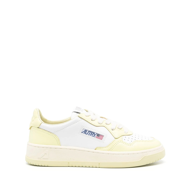 SNEAKERS - WHT - LIME YL
