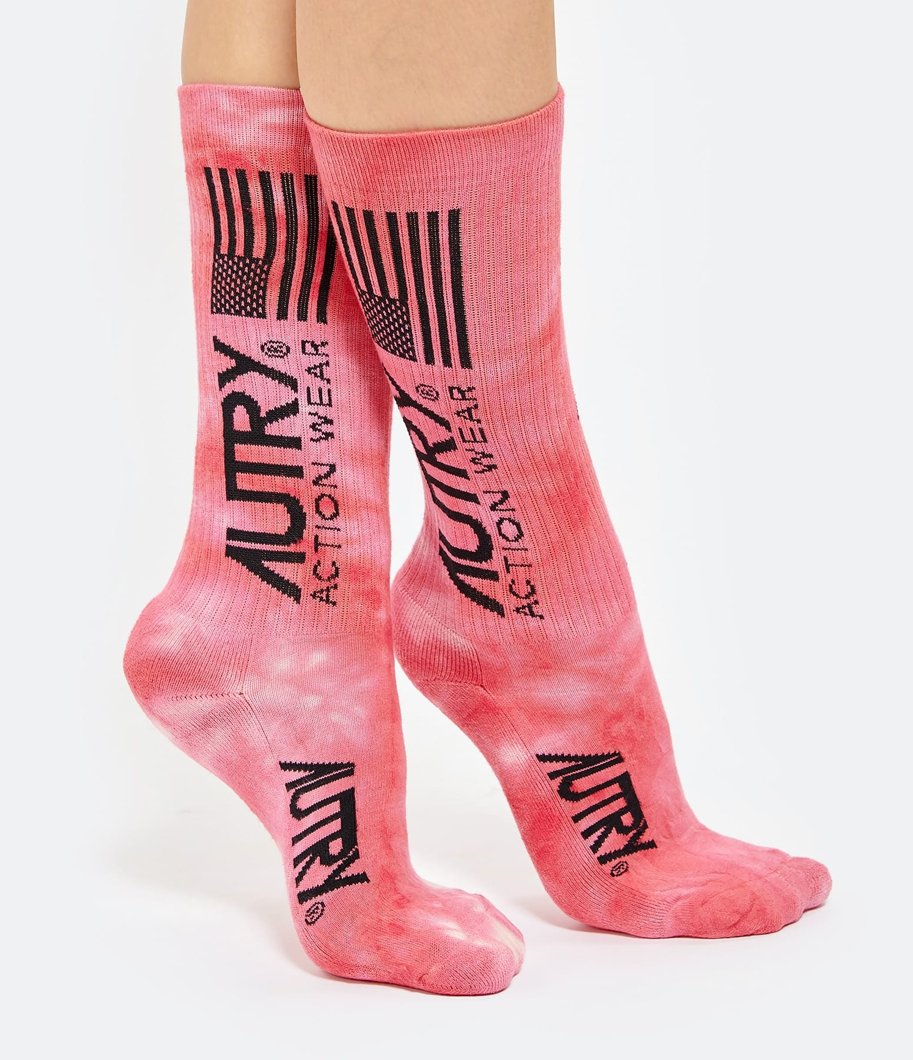 SOCKS - GREEN-BLACK