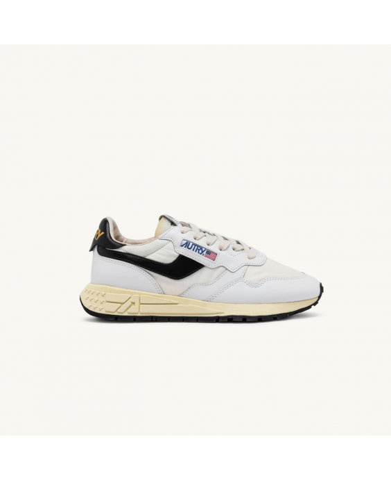 SNEAKERS - NYLON WHITE/BLACK