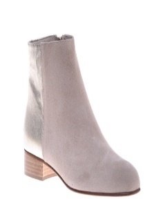 ANKLE BOOTS - TAUPE-PLATINO